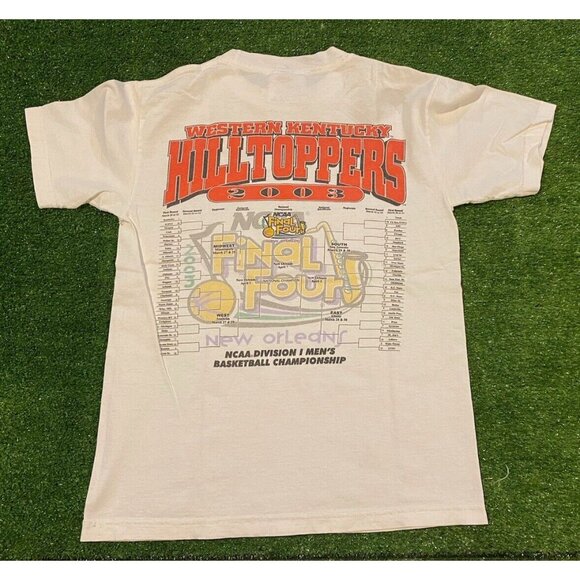 Vintage Western Kentucky Hiltopper shirt mens small basketball March Madness K - Picture 7 of 13